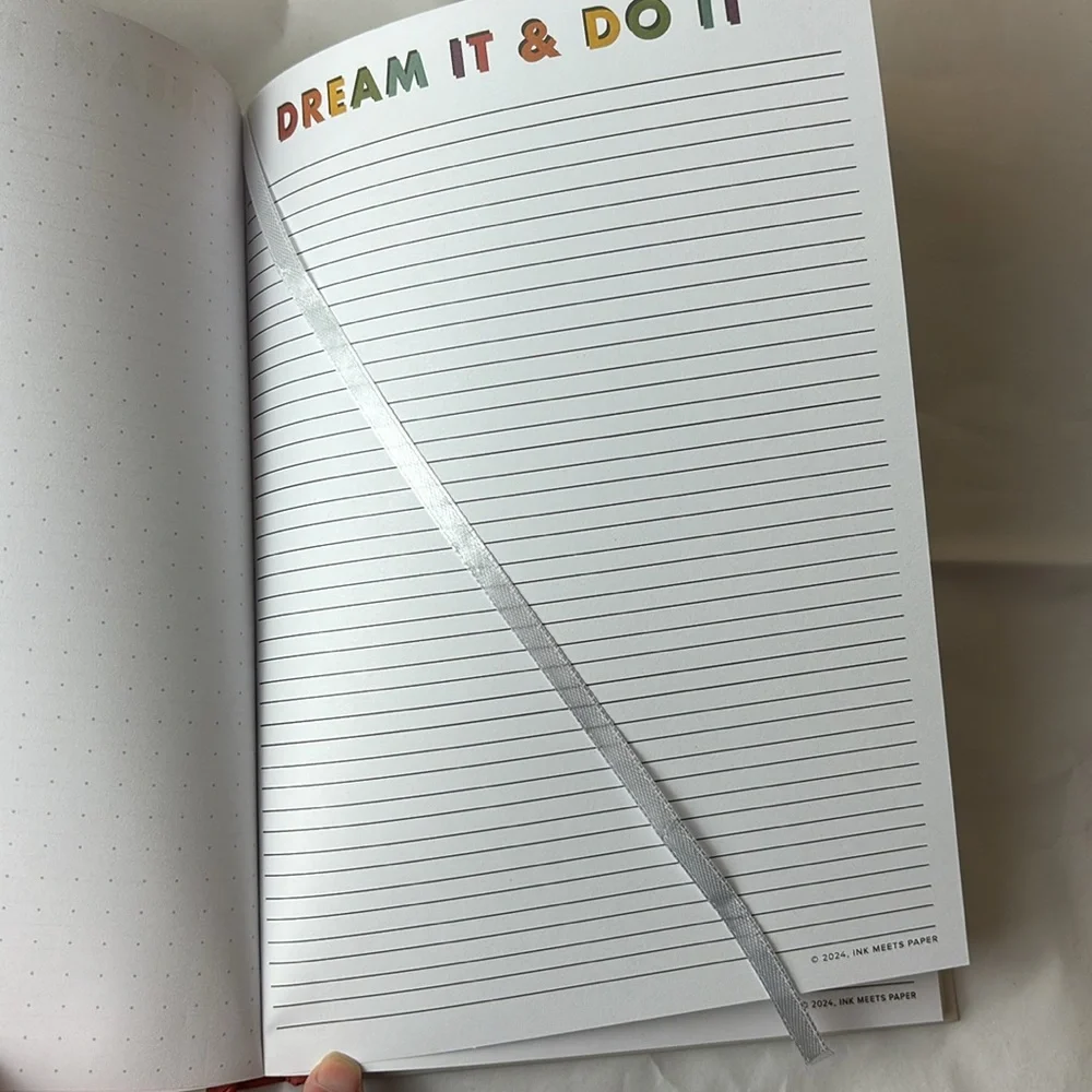 “YOU MATTER” Rainbow Journal with silk ribbon page marker